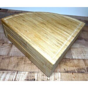 Picnic at Ascot Wood Swivel Tiered Serving Set Charcuterie Boards Utensils